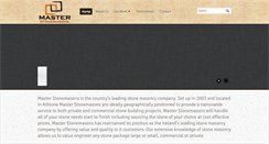 Desktop Screenshot of masterstonemasons.ie